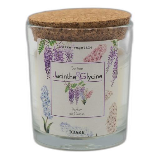 Bougie parfumée cire végétale - Jacinthe - Parfum de Grasse