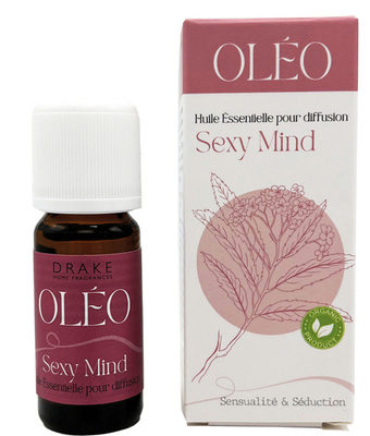 synergie d'huiles essentielles pour diffusion - sexy mind - drake manufacture